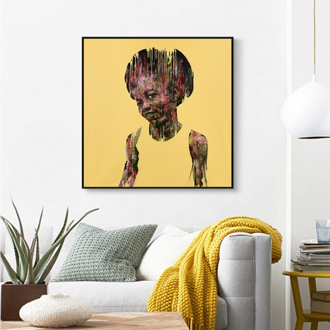 Extralarge Artwork Oil Painting Unframed Print on Canvas by Etsy