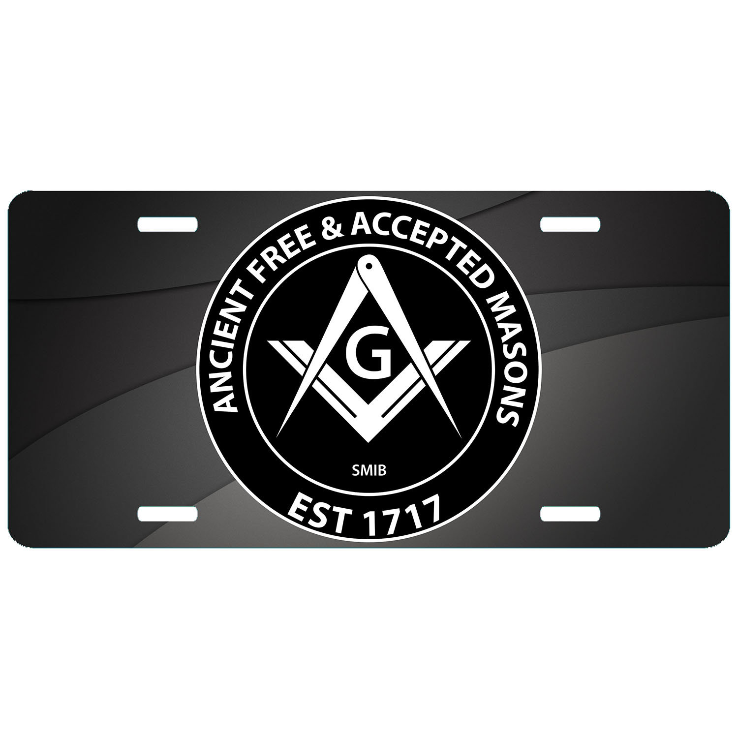 Ancient Free & Accepted Masons 1717 License Plate Auto Car Tag - Etsy