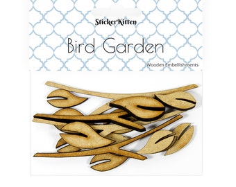 Leaf and twig | Etsy