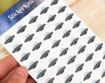 UFO-stickers - StickerKitten Space Planner Stickers