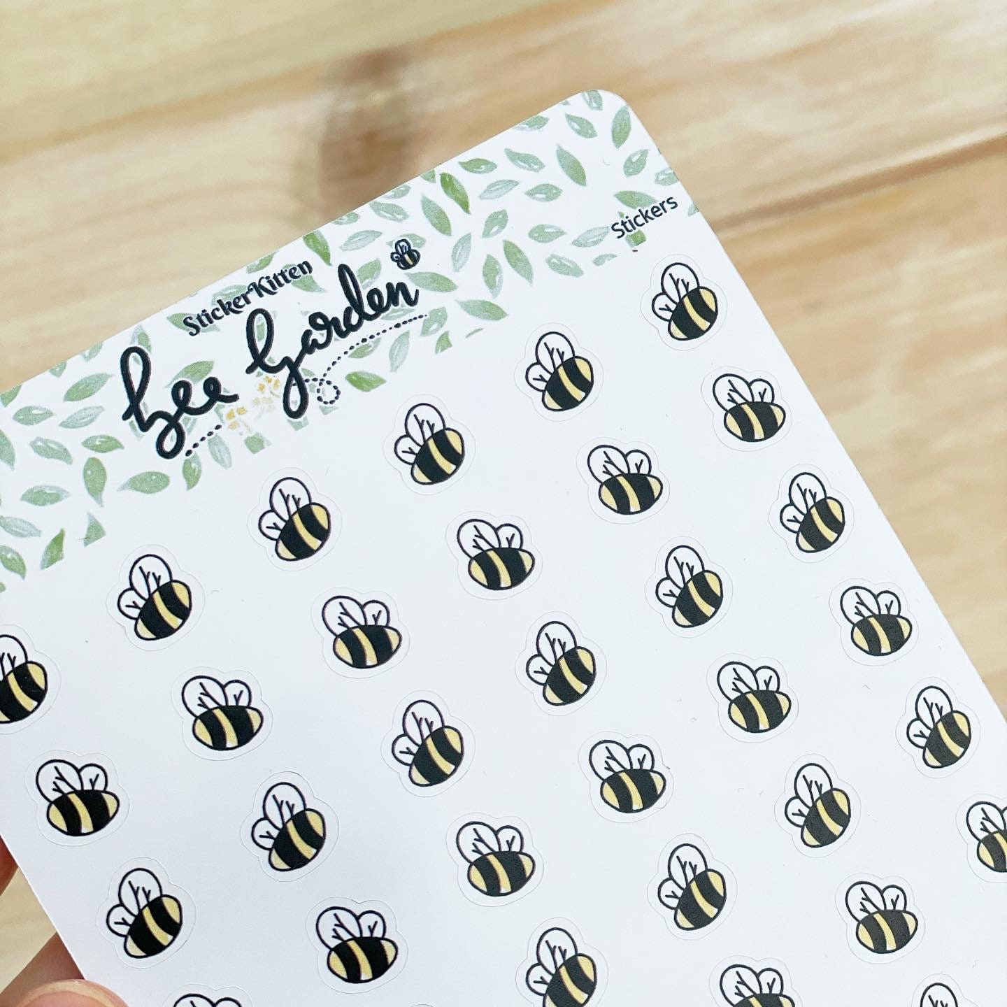 Cute Bee Sticker Pack - Stickers - Cute - Decal cut