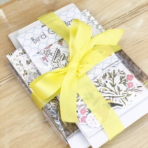 Bird Garden Cardmaking Kit - bastelt euer eigenes Grußkarten-Kit mit Papier, Karten und Topper