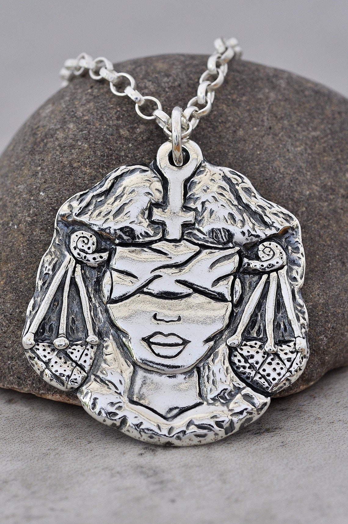 Sterling Silver Libra Necklace Libra Jewellery Libra Etsy