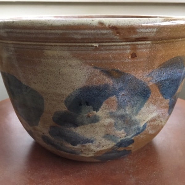 Vintage Modern Studio Pottery Bowl/Planter signed 1979/Paula Blincoe Collins