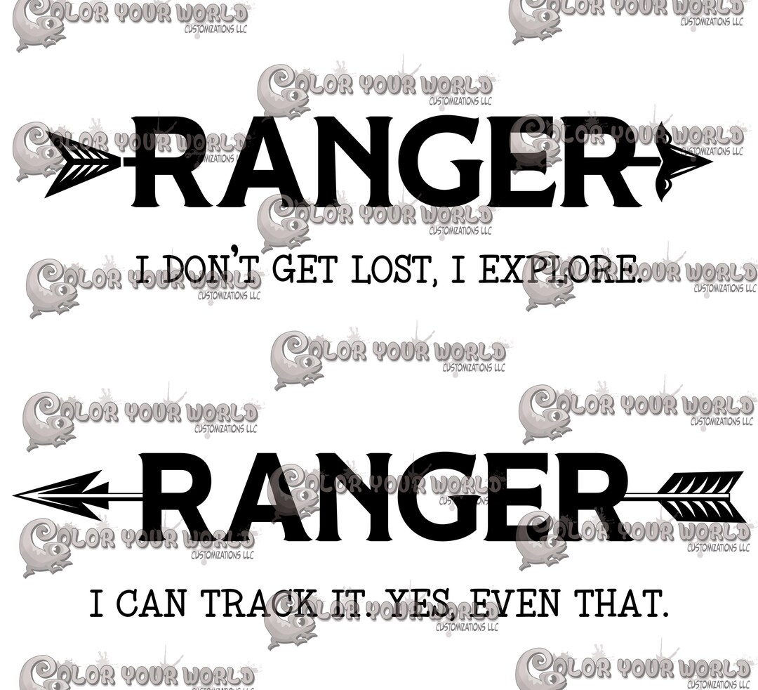 Ranger Designs (2 Designs, 2 Variations) - Etsy