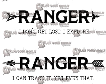 Ranger Designs (2 designs, 2 variations)