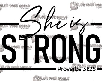 She is Strong