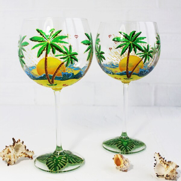 Tree Wine Glasses Etsy