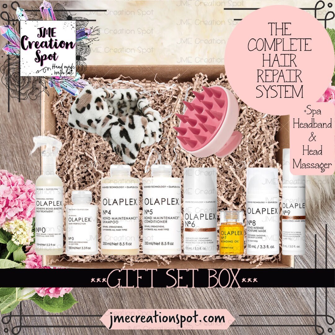 Olaplex Hair Repair Kit, Gift Kit, Self Care, Mother Day, Girlfriend Gift, Personalized