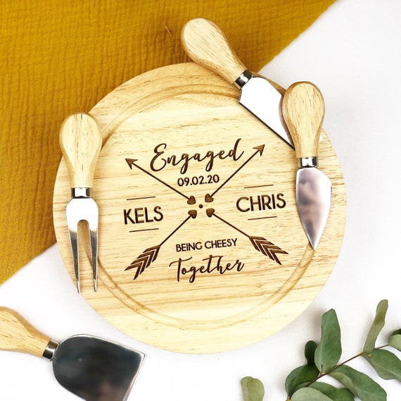 Engagement gift ideas Engagement gift Personalised Etsy