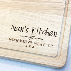 Gift for Nan, Nan Christmas gift, Personalised chopping board, Gift for Nan, Gift for Nanna, Gift for Nanny, Gift for Grandma, Gift for Nana