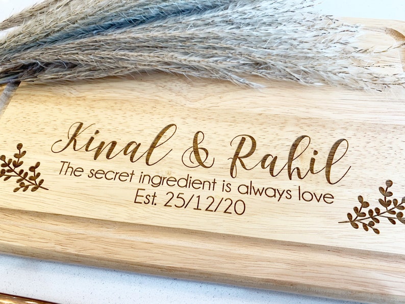 Rahil Board Engagement Gift, Wedding Gift, Couples Gift, Anniversary Gift, the ...