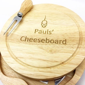 Personalised cheese board & knife set, mouse, cheese and mouse design, funny gift ideas, House warming gift, personalized cheese board
