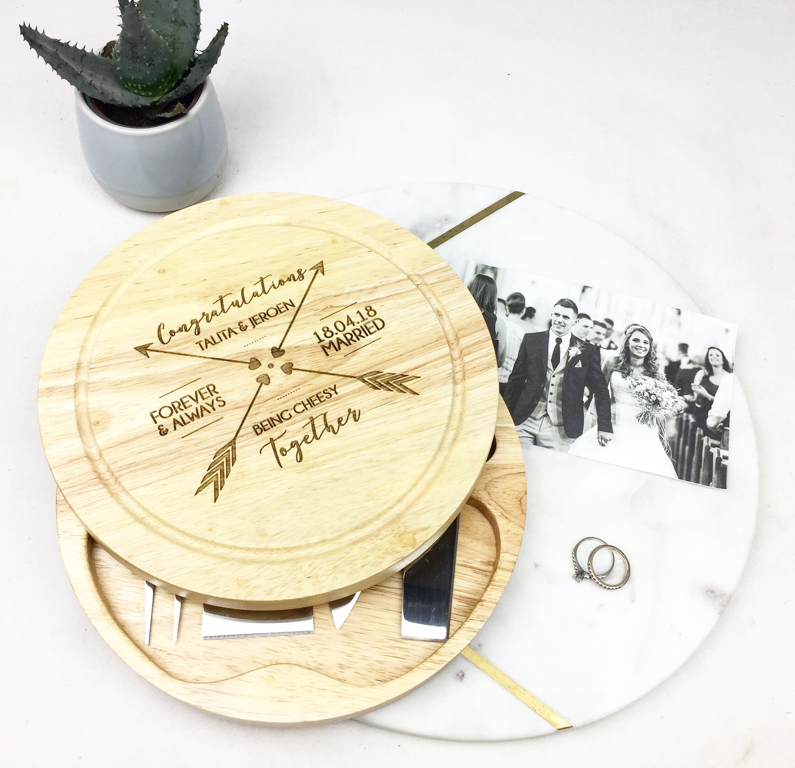 Personalised wedding gift, Wedding cheese board, Cheese serving board, Being cheesy together, Wedding gift idea,Serving board, Kitchen gift