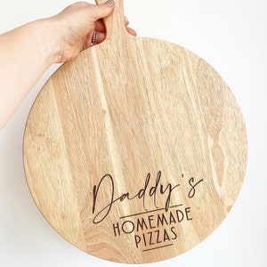 Fathers Day Gifts Fathers Day Gift From The Kids Personalised Pizza Paddle Pizza Personalised Pizza Board Pizza Oven Accessories image 3