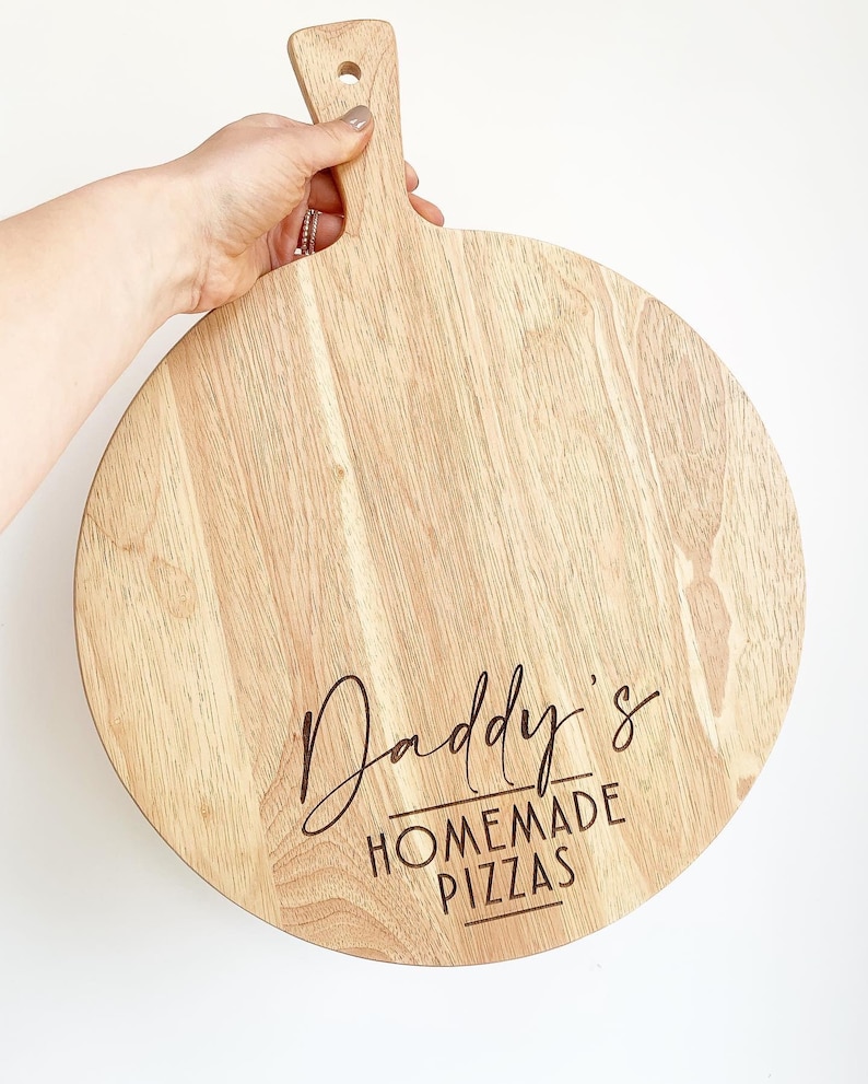 Fathers Day Gifts Fathers Day Gift From The Kids Personalised Pizza Paddle Pizza Personalised Pizza Board Pizza Oven Accessories image 3