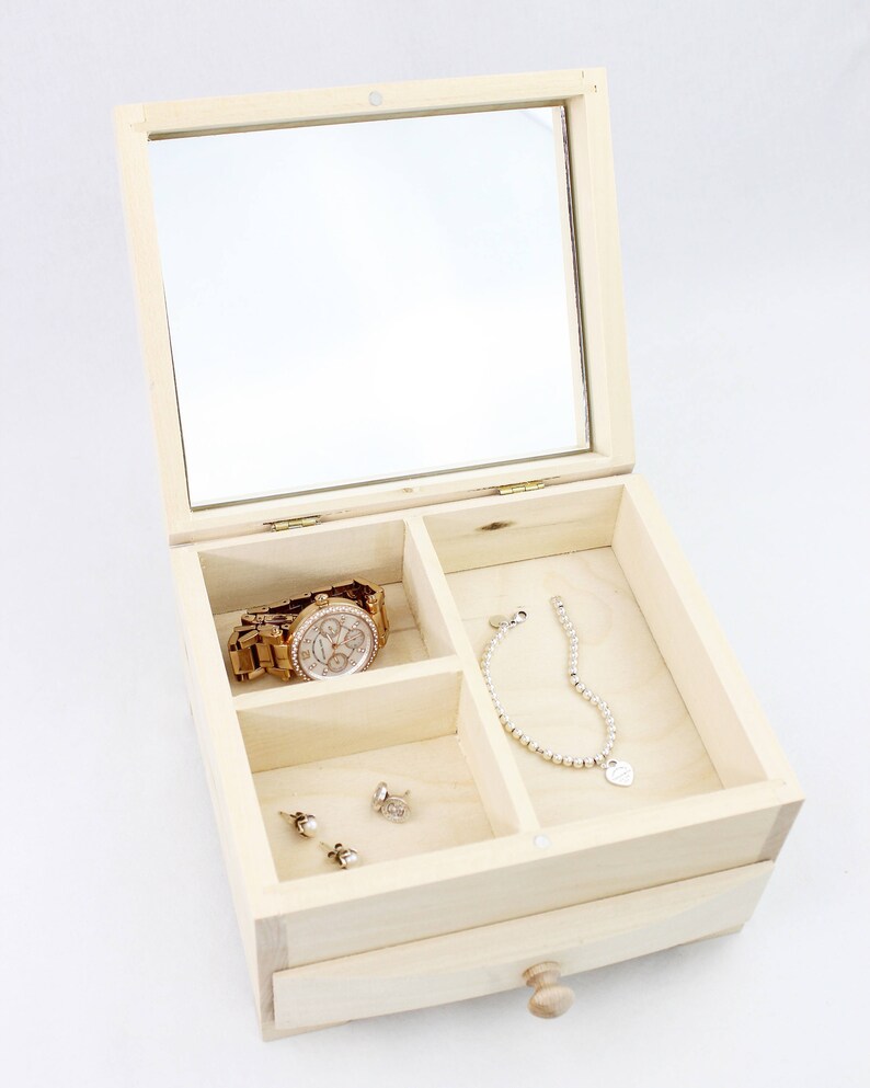 personalised christening jewellery box