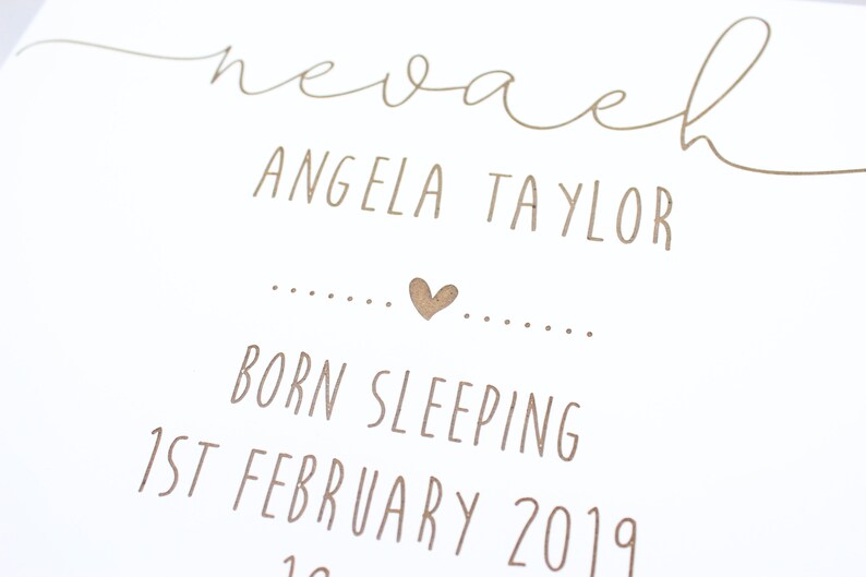 Born sleeping Baby memory box Stillborn memory box Keepsake Etsy