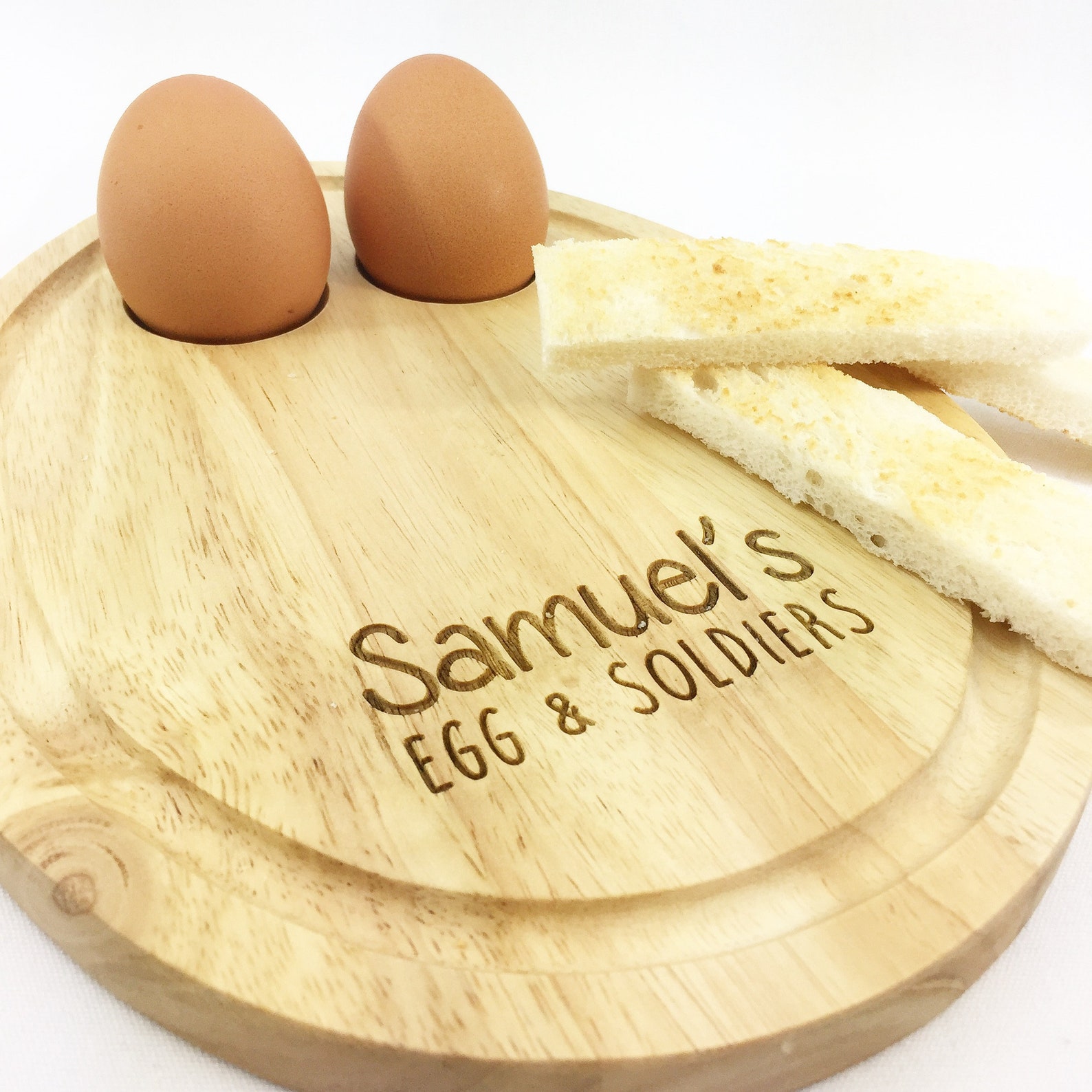 Personalised Egg Board Egg and Soldier Board Breakfast Etsy UK