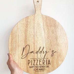 Fathers Day Gifts Fathers Day Gift From The Kids Personalised Pizza Paddle Pizza Personalised Pizza Board Pizza Oven Accessories image 5