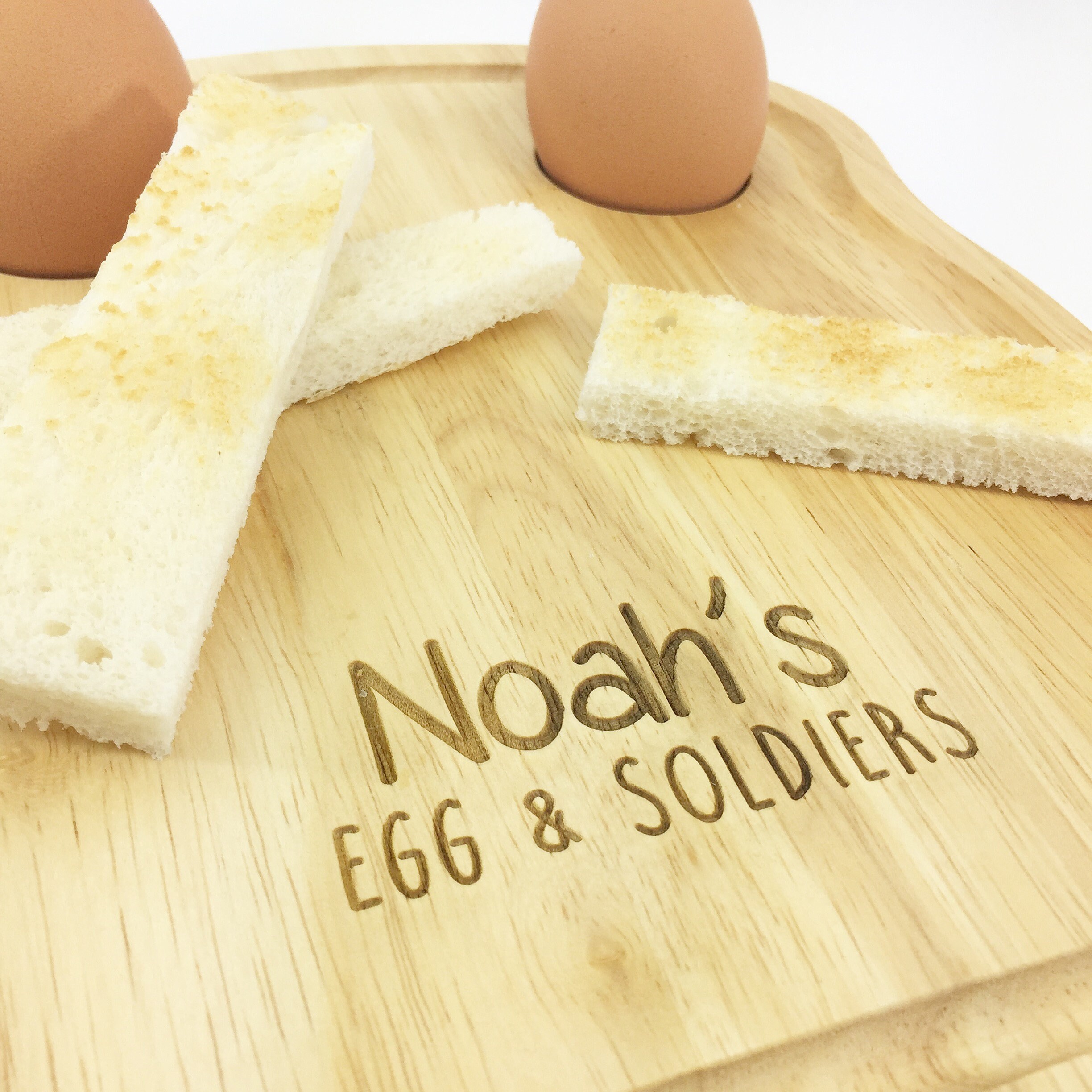 Personalised Egg Board Egg and Soldier Board Breakfast Etsy