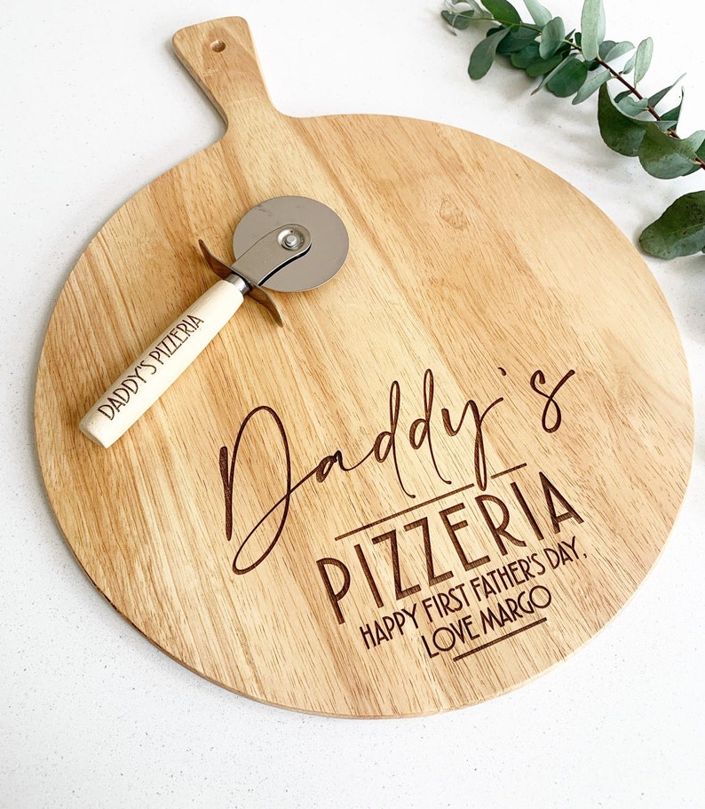 Fathers Day Gifts Fathers Day Gift From The Kids Personalised Pizza Paddle Pizza Personalised Pizza Board Pizza Oven Accessories image 1
