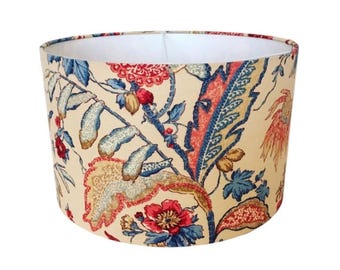 Handmade Fabric Lampshade, Plantation by Sanderson