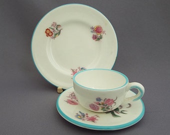 Coalport Miniature Trio, Leighton Sprays