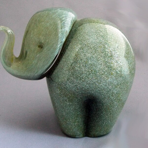 Wedgwood Glass Elephant