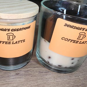 COFFEE- SCENTED  candle