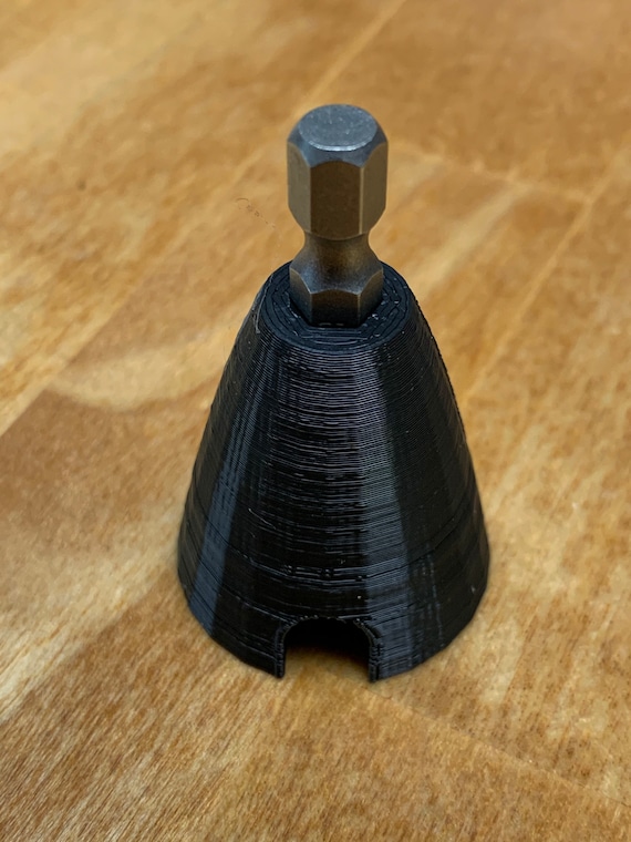 Black Drill Adapter for Stanwood Ball Winder 