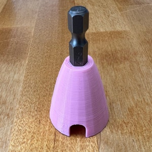 Pink Drill Adapter For Stanwood Ball Winder