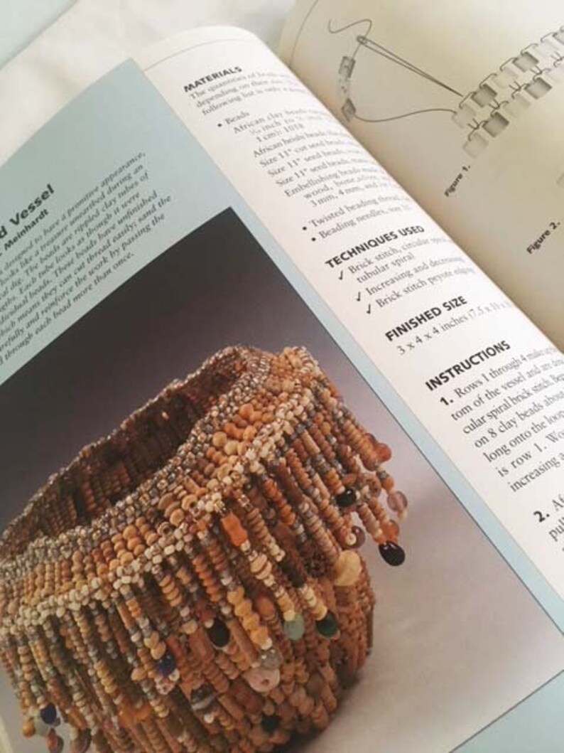 Creative Bead Weaving by Carol Wilcox Wells Softcover 144 Etsy