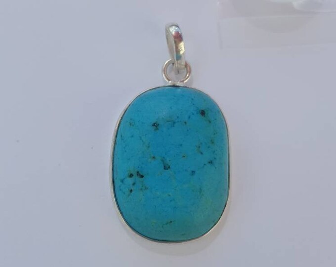 Turquoise pedant,Designer,925 Sterling Silver Jewellery,Gifts For Women.Gift Idea,Women's Jewellery.Girls charm.turquoise