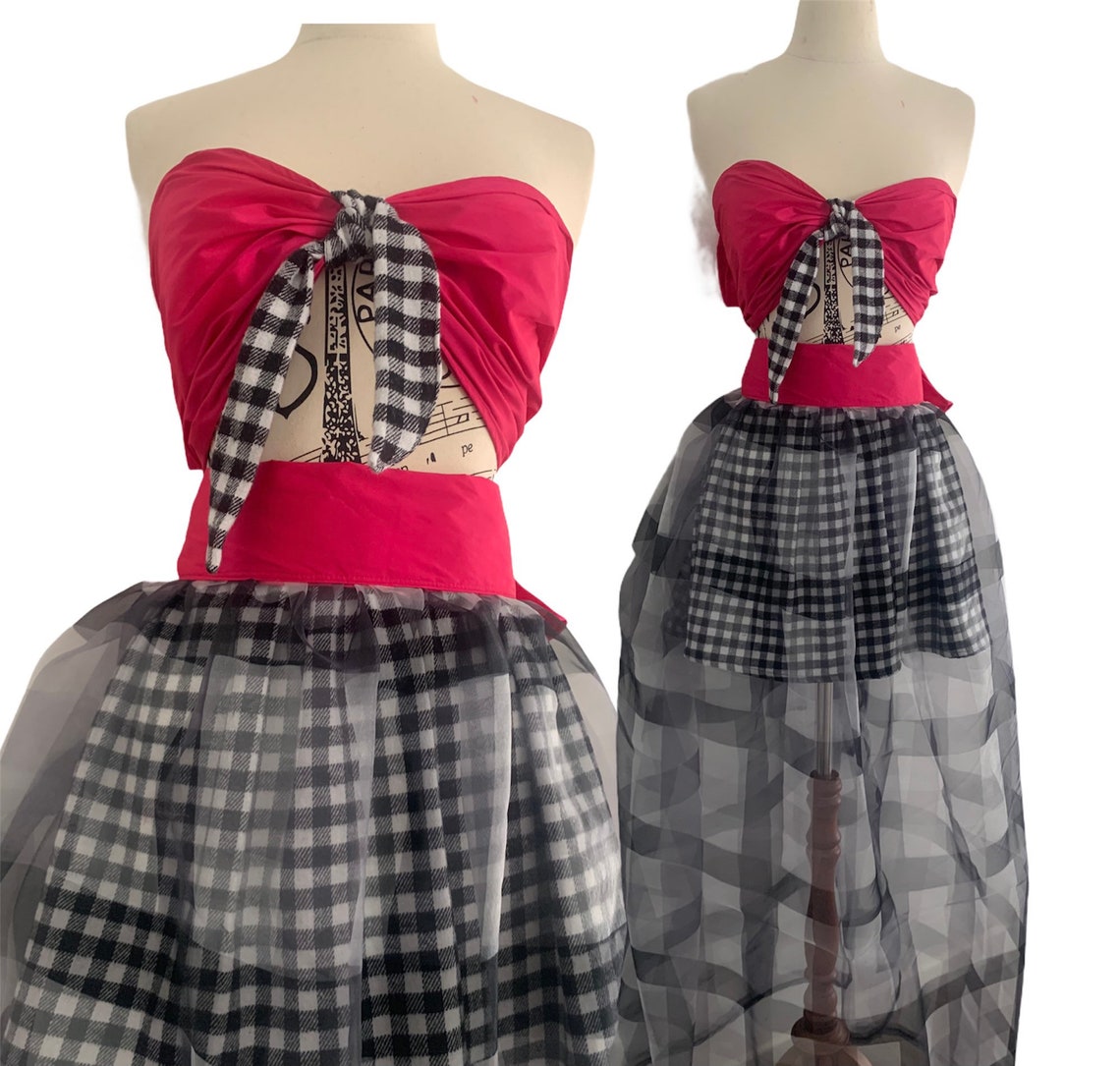 Pink party dress formal gown birthday dress bow dress Etsy