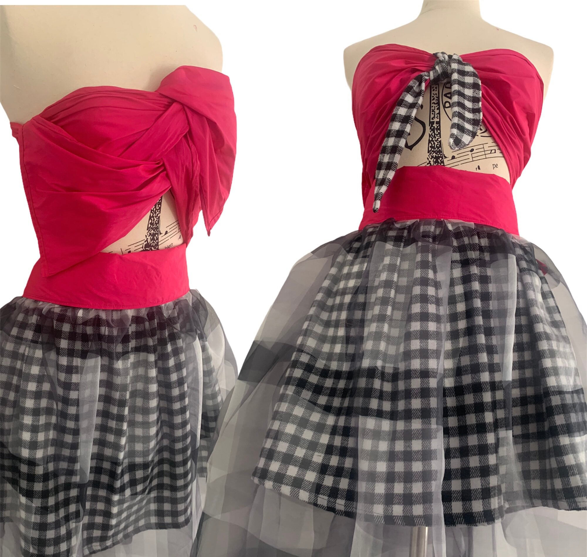 Pink party dress formal gown birthday dress bow dress Etsy