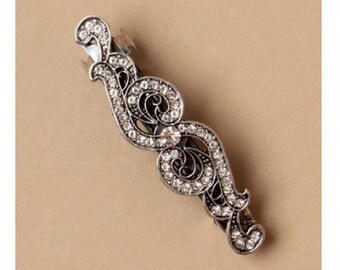 Antique Hair Clip - Etsy