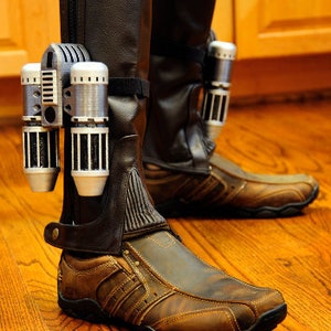 Guardians of the Galaxy - Star Lord Boot Jets - 3D Printed - DIY KIT - Perfect for your Star Lord Costume, Cosplay Outfit, Halloween Costume