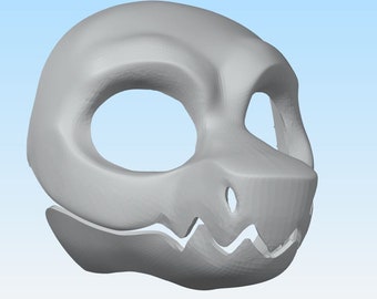 Durable & Lightweight: 3D Printed Fursuit Head Base - Christmas Gift Edition
