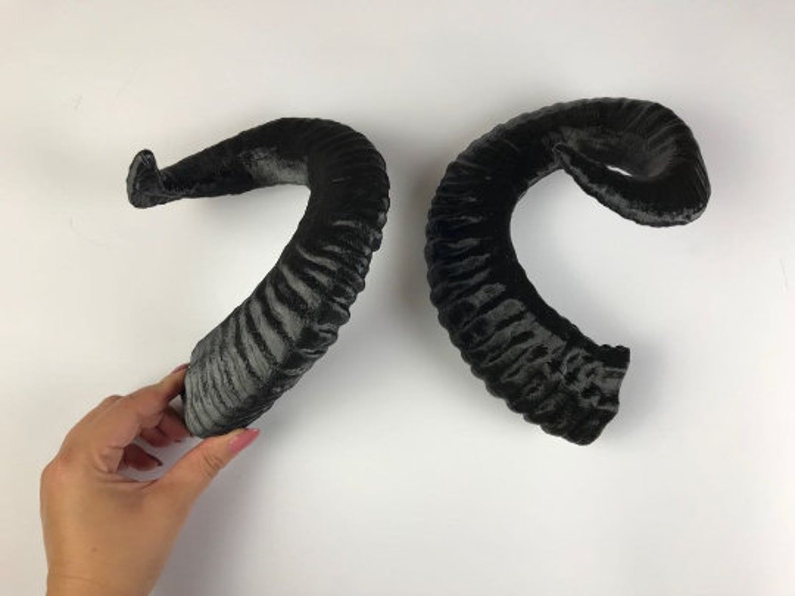 Black Horns Hörner für Cosplay Horns Cosplay Ram Horns Etsy