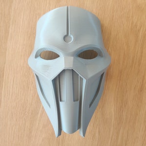 Noob Saibot Mask - 3D Printed - Raw Print - Do It Yourself Mask