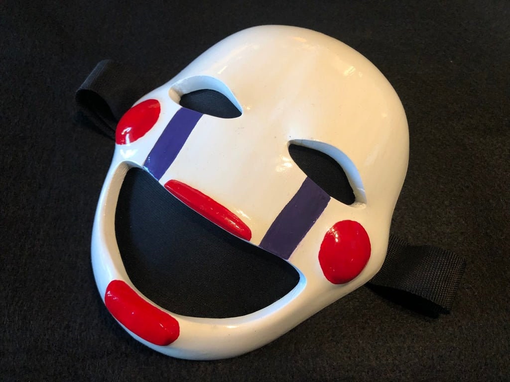 The Marionette Mask, FNAF Halloween Mask, Five Nights at Freddys