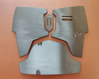 Boba Fett Cosplay Armor - 3D-geprint, extreem duurzaam, ideaal voor Boba Fett-fans - Boek van Boba Fett-kostuumkit