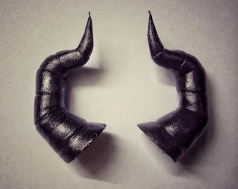 Demon Horns, Available in Three Distinct Colors - Lightweight and Highly Durable Costume Accessory Perfect for Cosplay Events and Festivals