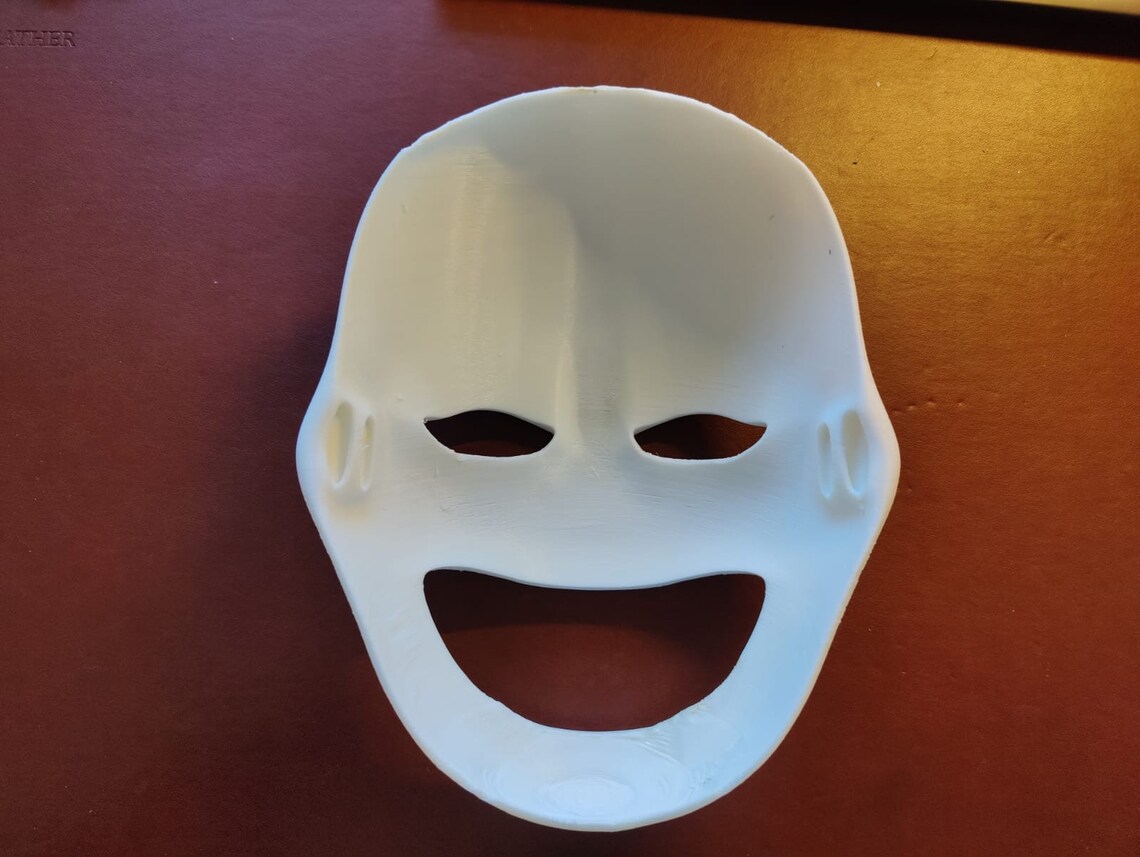 Handmade Puppet Mask Puppet Mask | Puppet Mask | 3d Printed | Unpainted | Very Durable ...