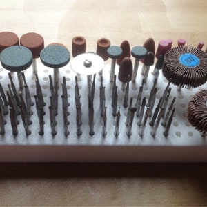 Dremel Tool Holder | For 168 Pieces | Dremel Organizer | Dremel Bit Organizer | 3d printed | 3 colours available