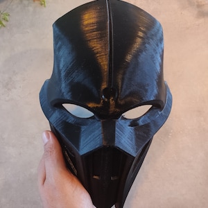 Noob Saibot Mask 3D Printed Raw Print DIY Mask 3 Colors Available Highly Durable Perfect For Your Noob Saibot Costume image 5
