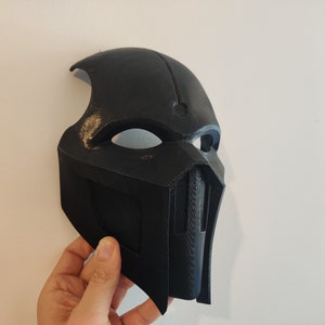 Noob Saibot Mask 3D Printed Raw Print DIY Mask 3 Colors Available Highly Durable Perfect For Your Noob Saibot Costume image 2