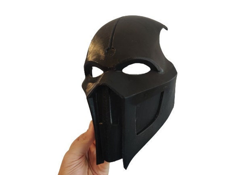 Noob Saibot Mask 3D Printed Raw Print DIY Mask 3 Colors Available Highly Durable Perfect For Your Noob Saibot Costume image 1