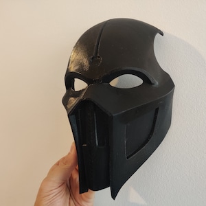 Noob Saibot Mask 3D Printed Raw Print DIY Mask 3 Colors Available Highly Durable Perfect For Your Noob Saibot Costume image 10